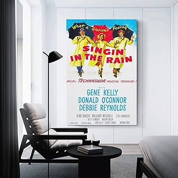 Amazon.co.jp: Singin' in The Rain雨に唄えば 映画ポスター